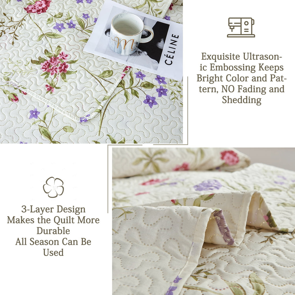 Quilt Set Queen Green