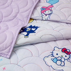 Hello Kitty and Friends Rainbow Ombre 2 Piece Quilt and Sham set, Twin/Full