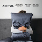 Allswell Dream Restore Silk Pillow Protector with Zipper Closing