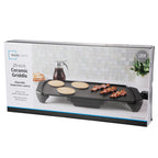 Mainstays 20 inch Electric Griddle - Non-Stick, Temperature Control,1500 W,Ceramic Coating