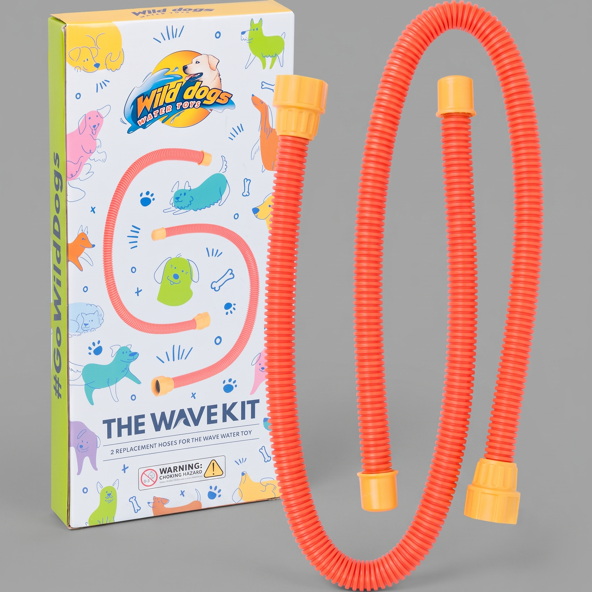 Wild Dogs The Wave Replacement Hoses Kit - Premium Dog Toy Accessories