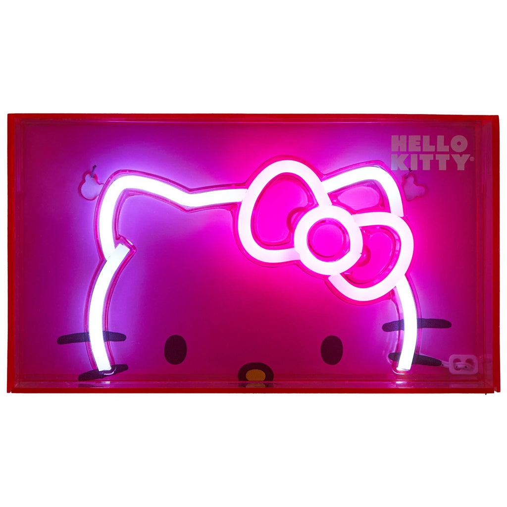 Hello Kitty 9" W x 5" H Acrylic LED Neon Box