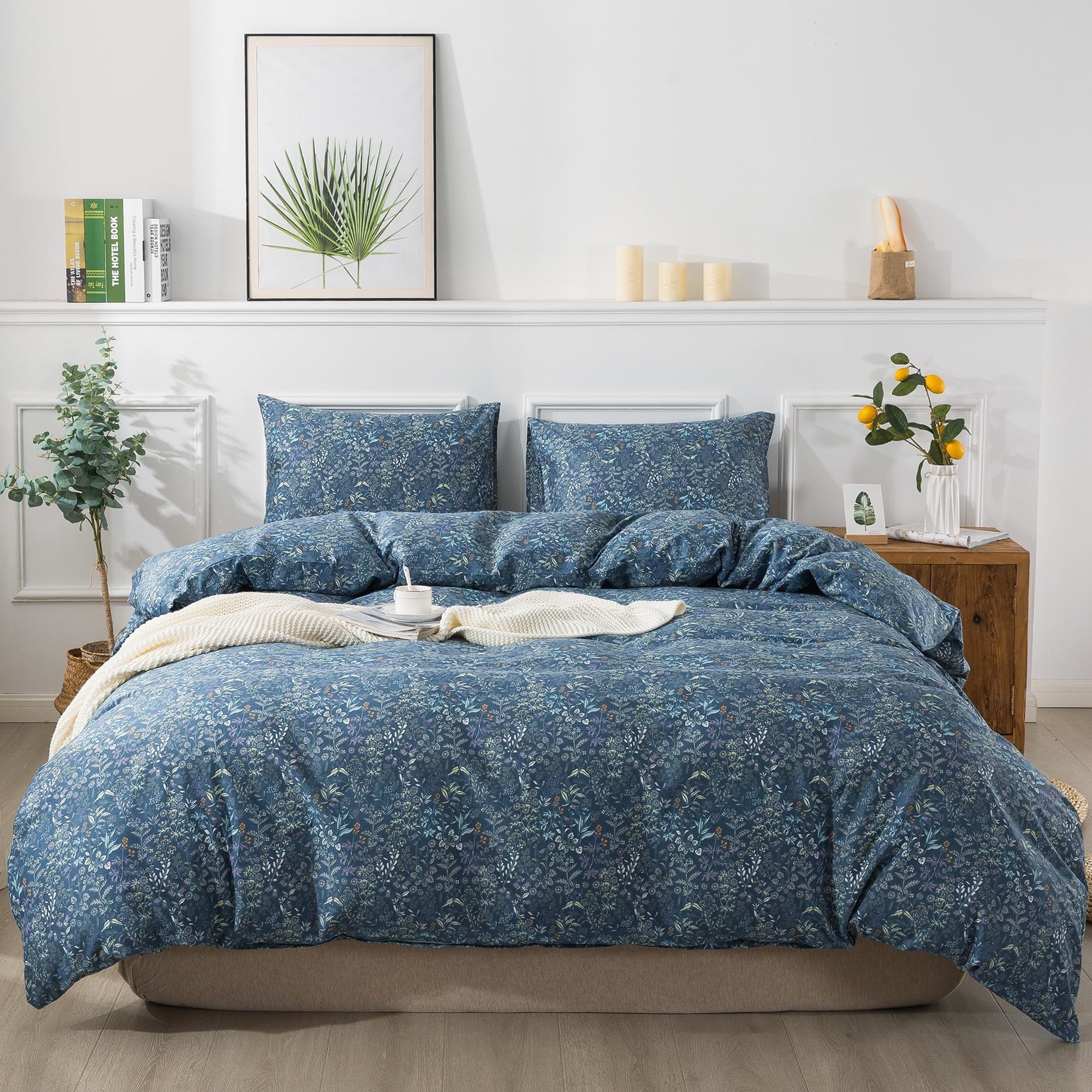 Duvet Cover Set King Green