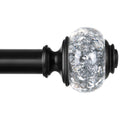 Adjustable Curtain Rod with Ball Finials