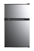 Mainstays 3.2 Cu Ft 2-Door Compact Refrigerator with Freezer