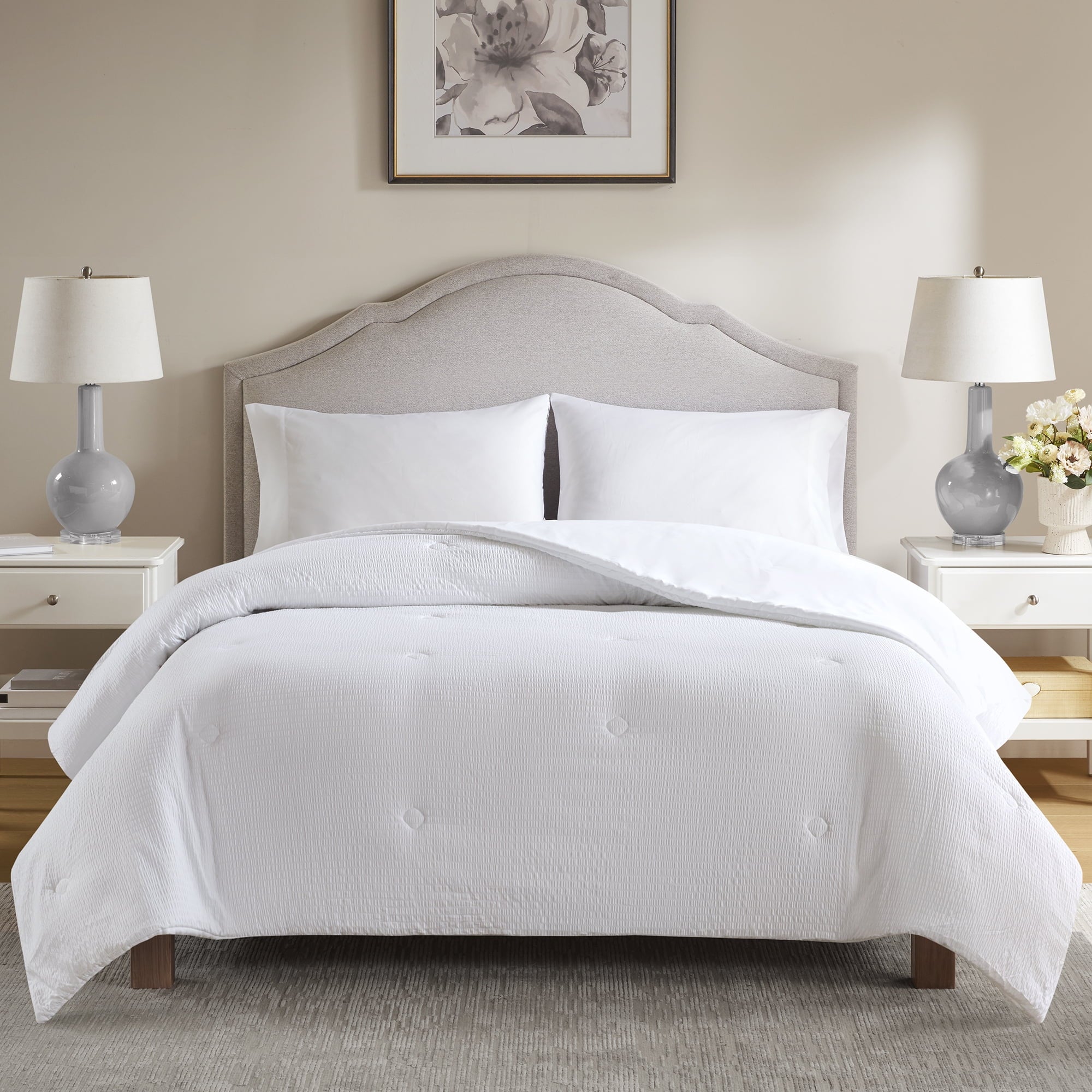 Comforter Set Queen White