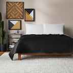 Quilt Set Queen Black