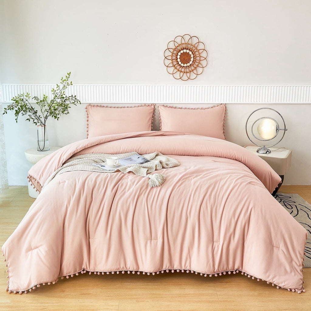 Comforter Set Full Pink