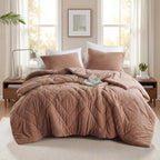 2-Piece Quilt Set Twin Gray
