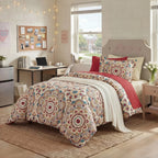 9-Piece Bed in a Bag Queen Navy