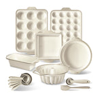 COOK WITH COLOR 17-Pc Silicone Baking Set