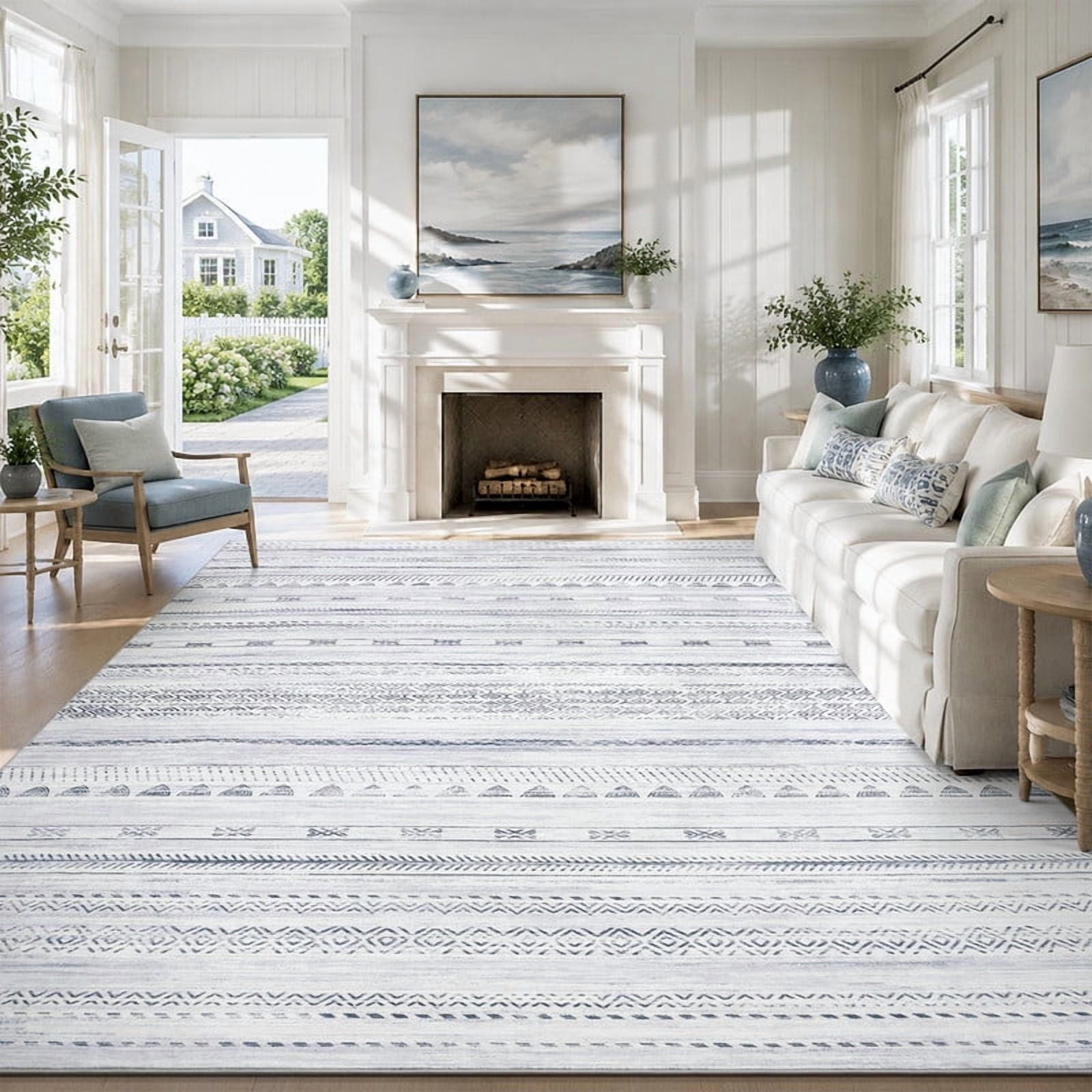 VUNATE 5'x7' Boho Area Rug