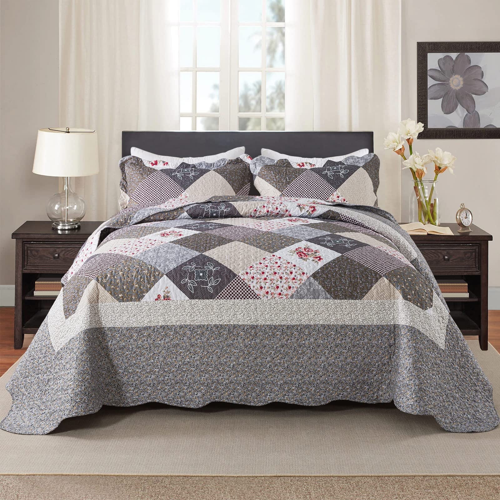 WannaToo Quilt Set King White