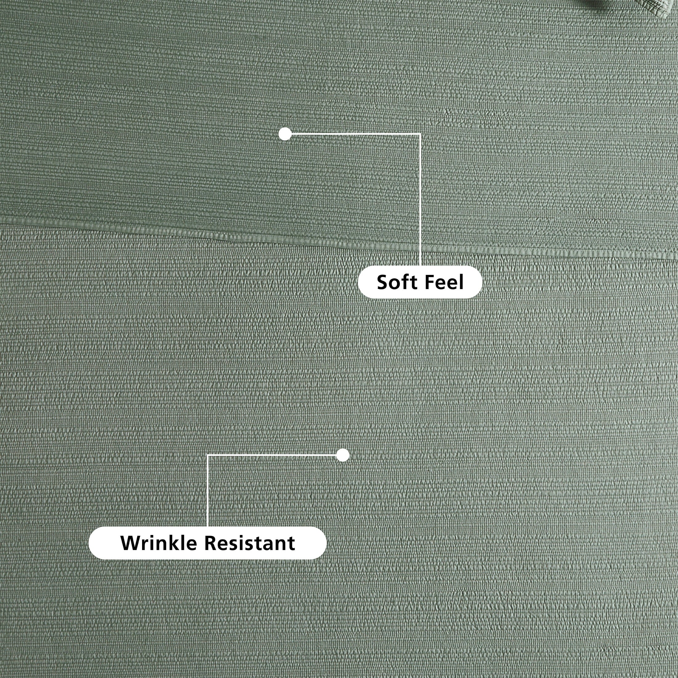 Mainstays Garment Washed Stripe Quilt, Full/Queen, Light Green, Soft Microfiber Bedding